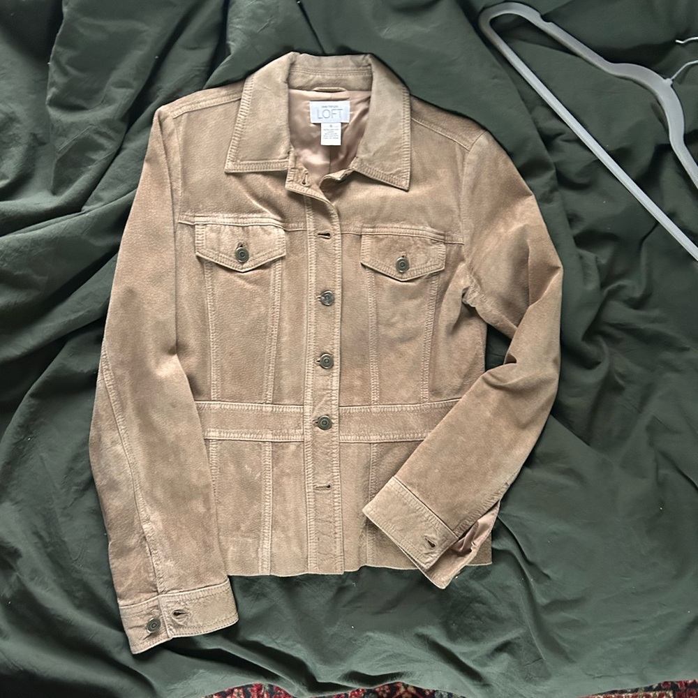 Vintage Ann Taylor Suede Jacket!